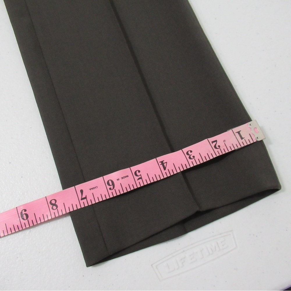 Akris Punto Olive Green Wool Blend Francoise Trousers Size 8 NWT - Picture 15 of 17